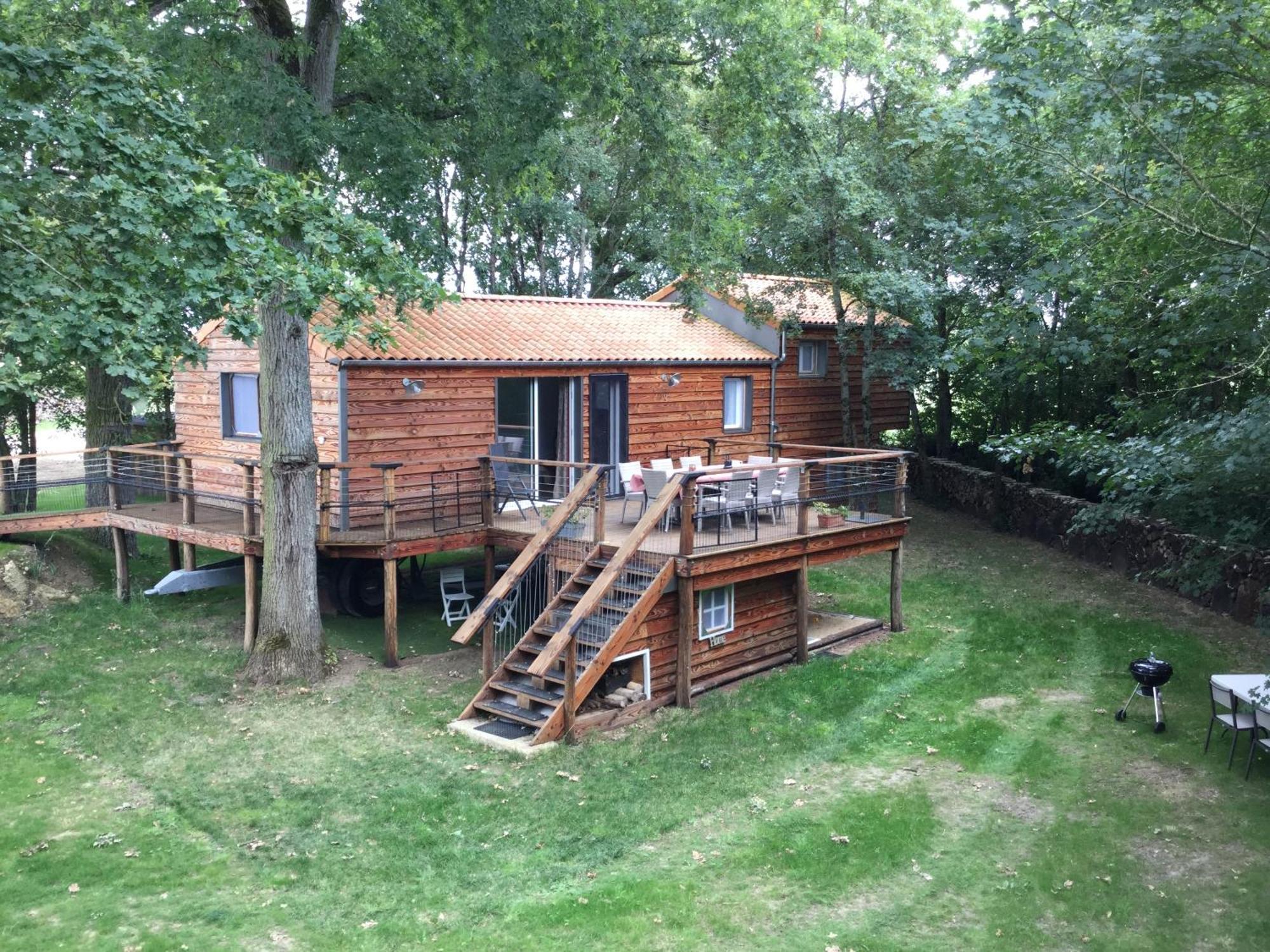 Colibri Loc - Insolite - 3 Etoiles - Parc - Etang - Familles - Soiree Ok Brigne Exterior foto